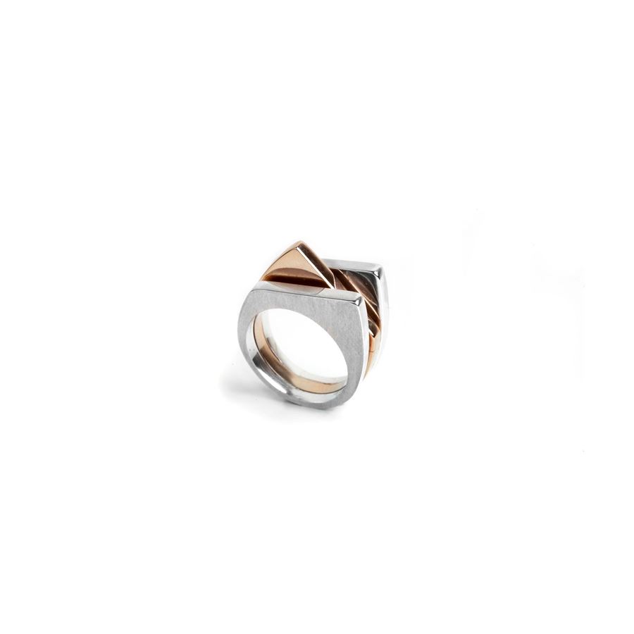 3 element 'Congiunzioni' ring CONGIUNZIONI | AN3 CONPAGBR
